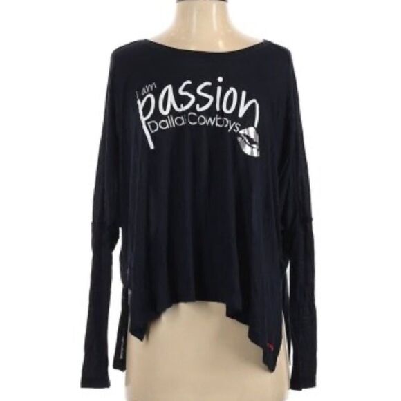 peace love world white flowy boho top “I Believe” NWOT S - Picture 11 of 12